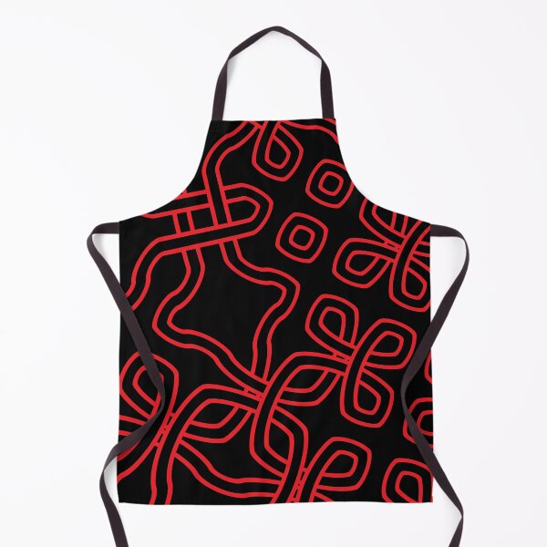 Item preview, Black and red pattern designed and sold by popgrunge.