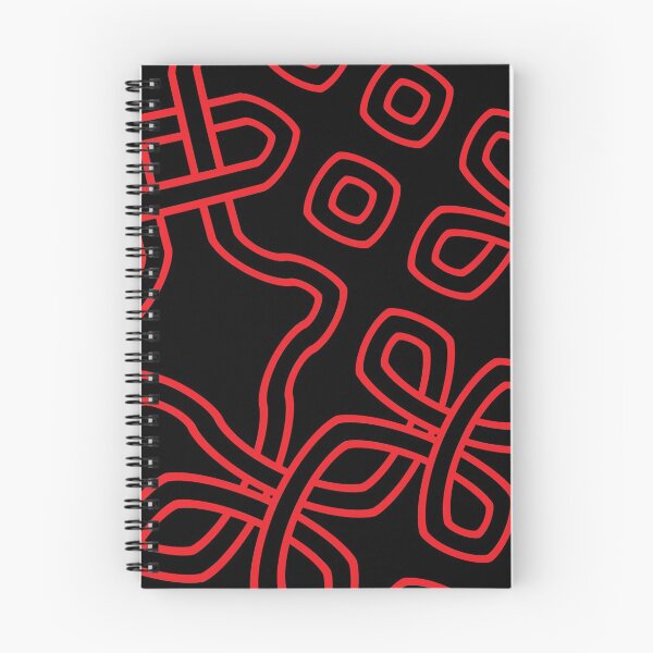 Item preview, Black and red pattern  designed and sold by popgrunge.