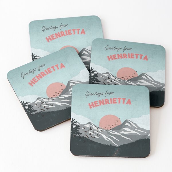 Item preview, Greetings from Henrietta Postcard Art designed and sold by hbailey-design.