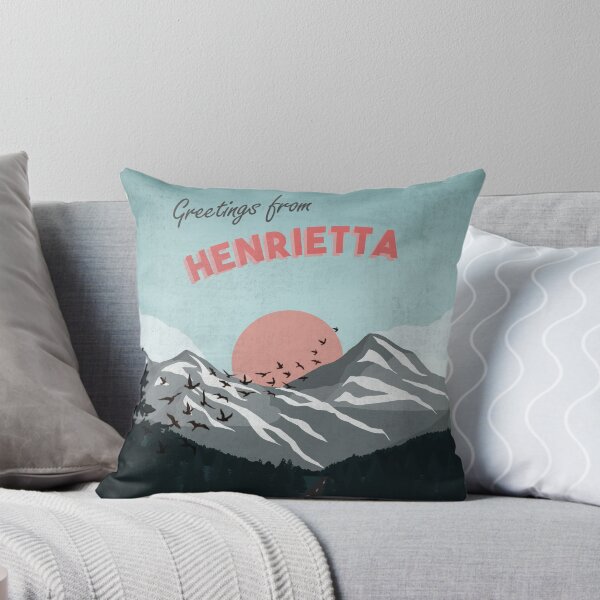 Item preview, Greetings from Henrietta Postcard Art designed and sold by hbailey-design.