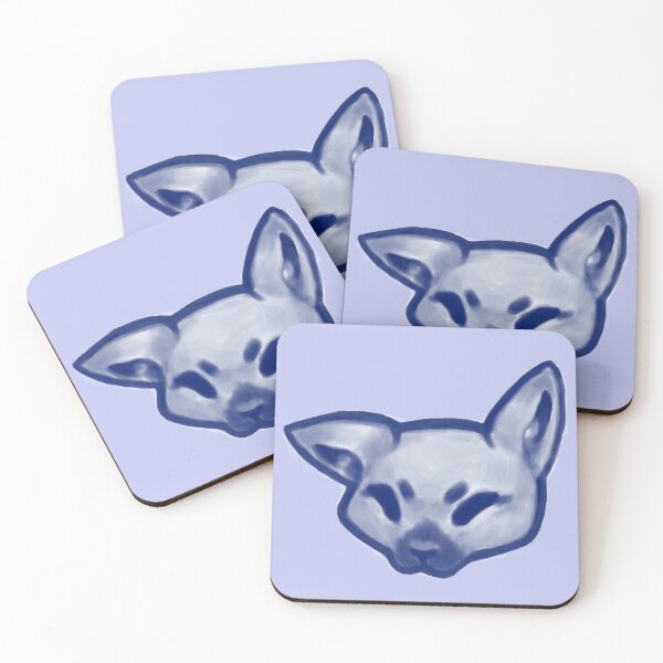 Item preview, Cute Blue Fox designed and sold by KrishnaCreates.
