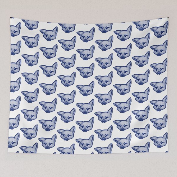 Item preview, Cute Blue Fox designed and sold by KrishnaCreates.