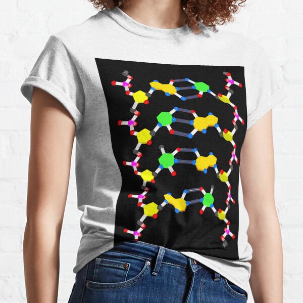 DNA Unwound Portrait Classic T-Shirt