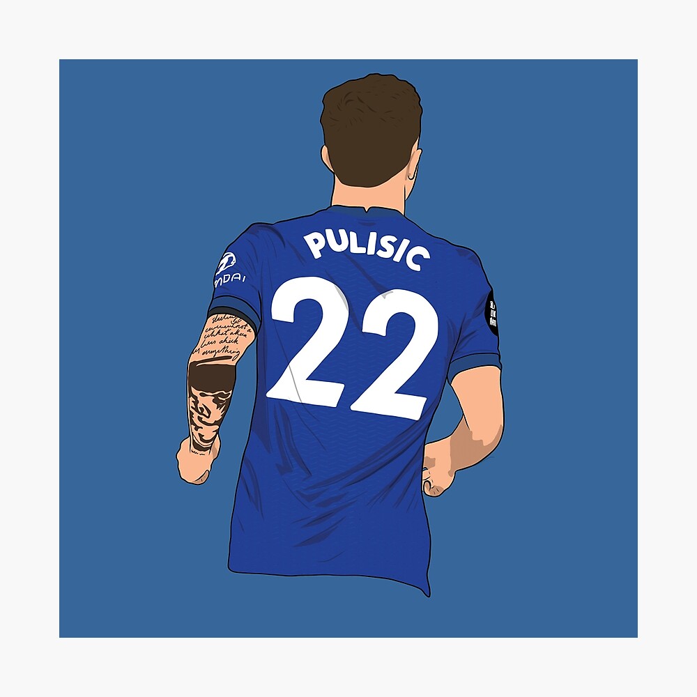 Christian Pulisic Chelsea F.C. - 8x10 Color Photo Poster - P4