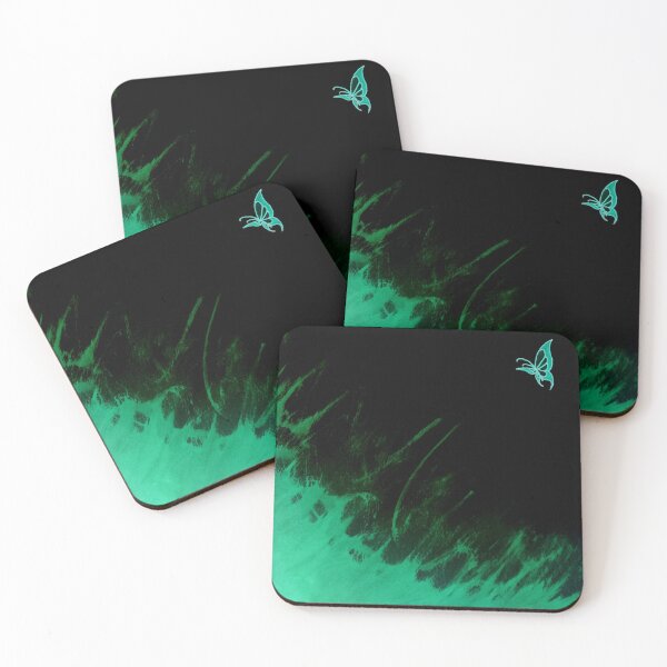 Item preview, Abstract Butterfly flying towards Fire - Inverted (Acrylic) designed and sold by CreativityRoams.
