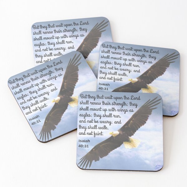 Item preview, Isaiah 40:31 designed and sold by Caregiverology.