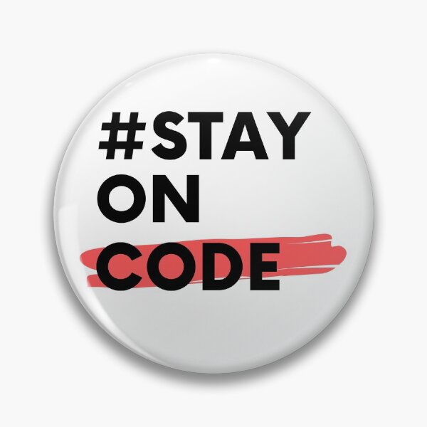 Item preview, #Stay On Code designed and sold by RedTop Tees.