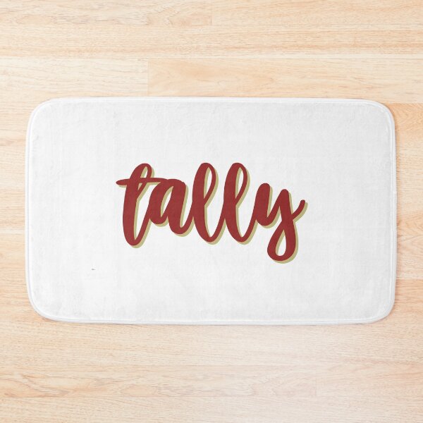 Item preview, tally designed and sold by reaganreese.