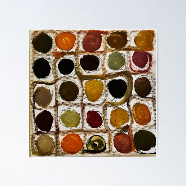 Item preview, Grid of Feelings in Grad School designed and sold by QuigleyArt.