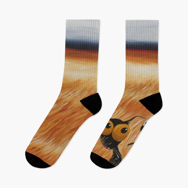 Item preview, Stressie cat and the crows in the hay fields designed and sold by StressieCat.