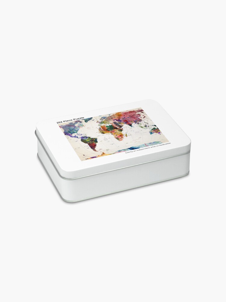 Alternate view of map Jigsaw Puzzle