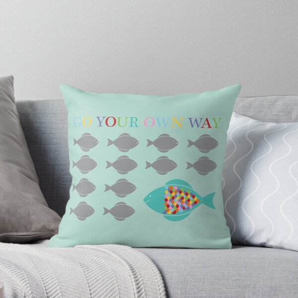 Item preview, Go your own way fish designed and sold by creativemonsoon.