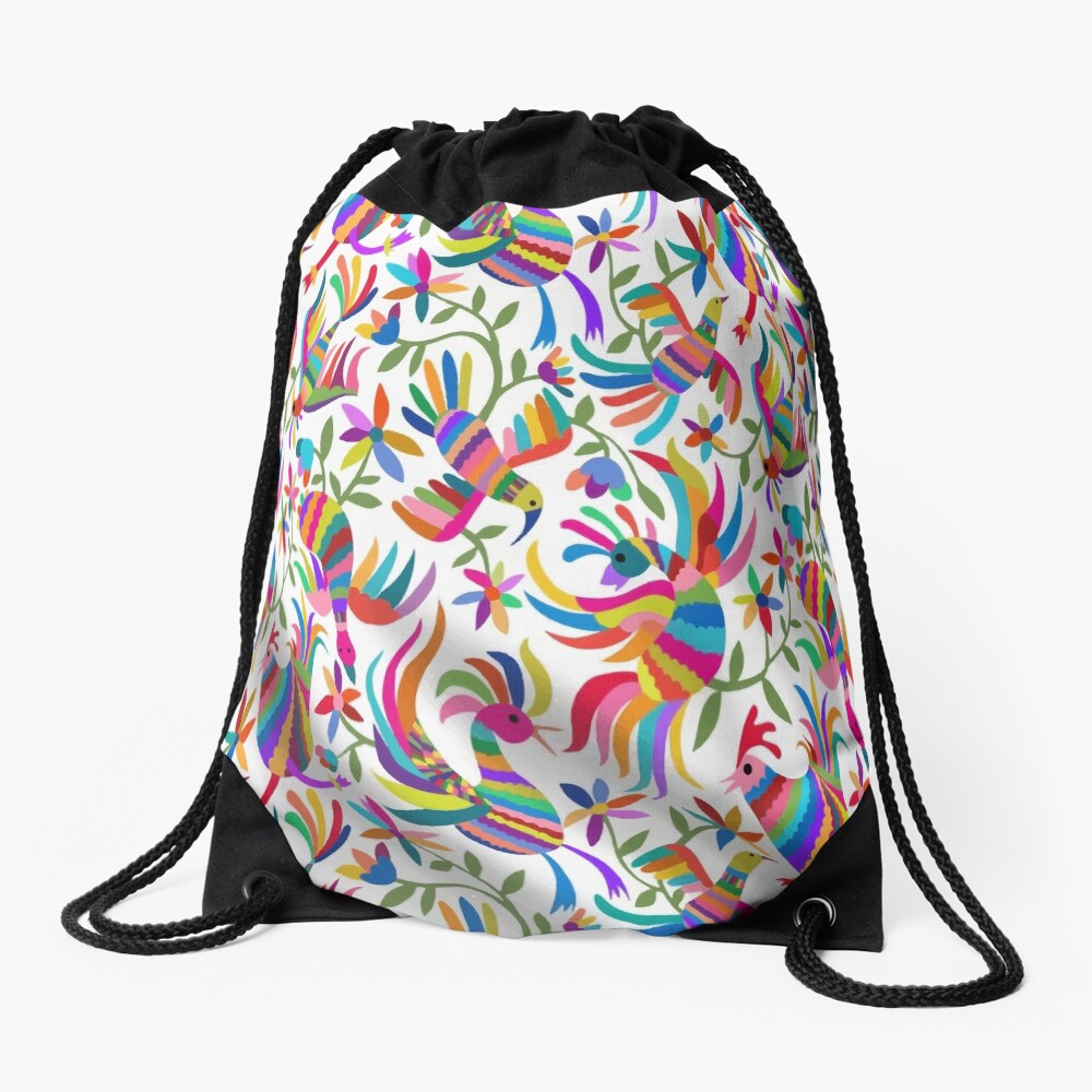 Otomi Drawstring Bag
