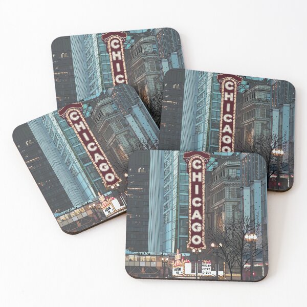 Item preview, Chicago Theatre designed and sold by DippyHippie.