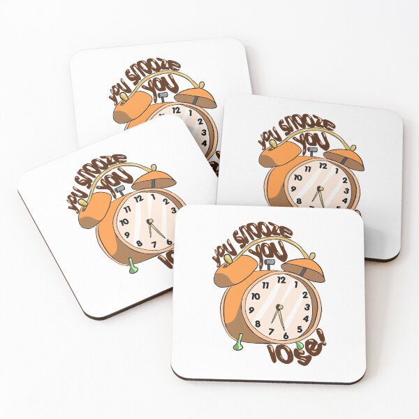 Item preview, You Snooze You Lose designed and sold by maggie-jm.