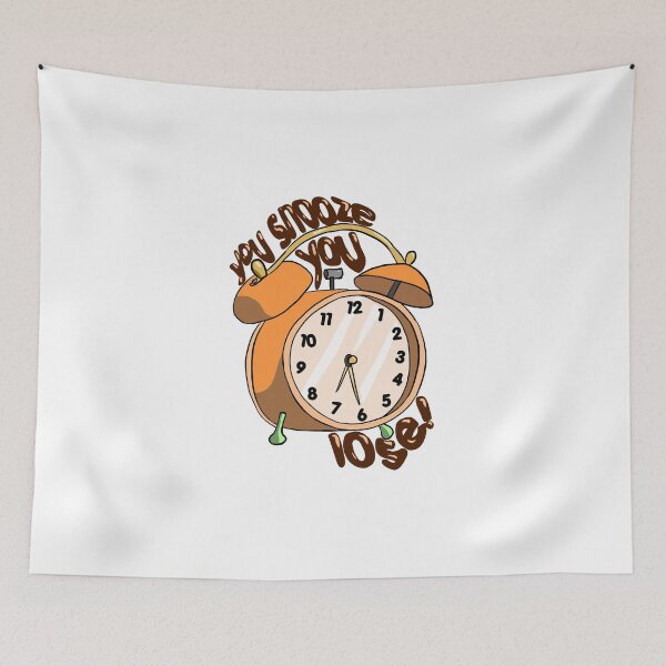 Item preview, You Snooze You Lose designed and sold by maggie-jm.