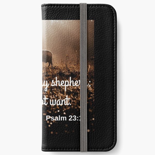 Psalm 23:1 iPhone Wallet