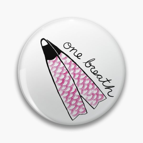 Item preview, Simple Pink Diving Fins designed and sold by TheSaltSirens.