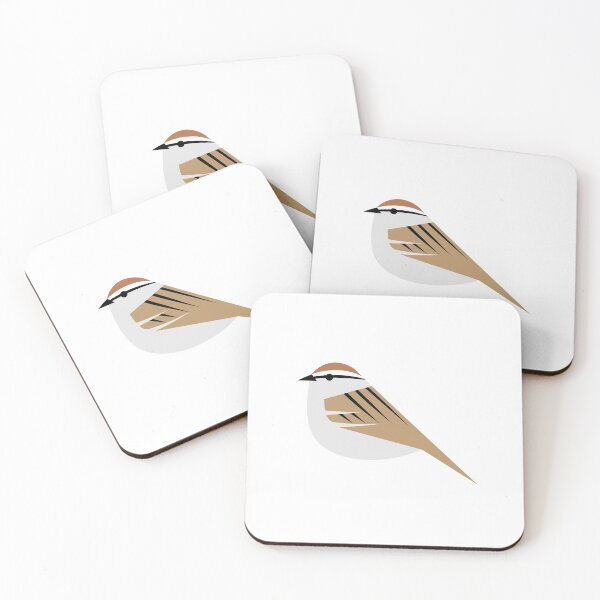 Item preview, Minimalist Chipping Sparrow designed and sold by jspiggle.