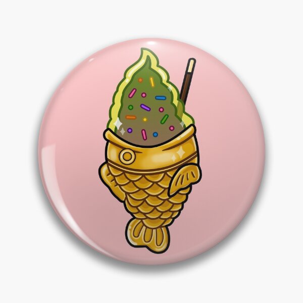 Item preview, Taiyaki Matcha Ice Cream designed and sold by megglesart.