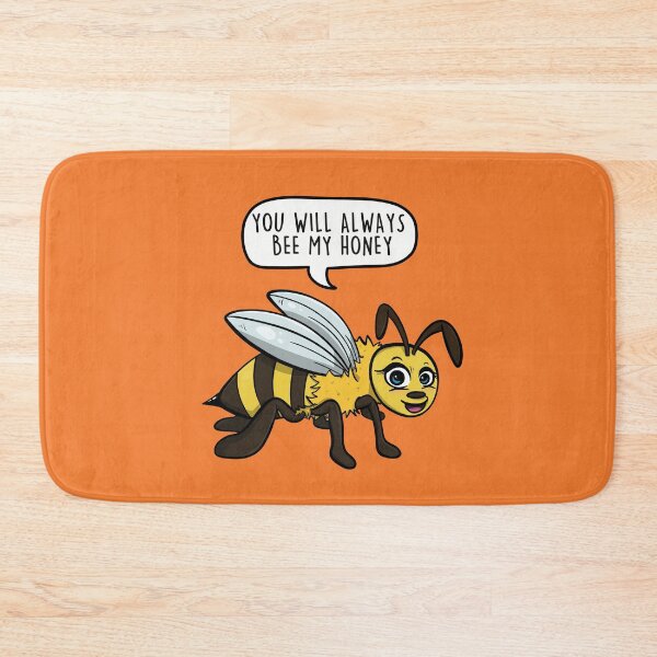 Item preview, You Will Always Be My Honey - Cute Bee Cartoon Love Pun designed and sold by LEFDDesigns.