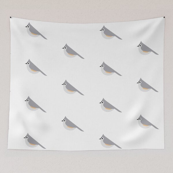 Item preview, Minimalist Tufted Titmouse designed and sold by jspiggle.