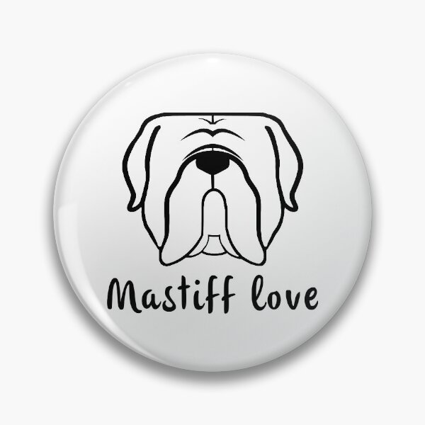 Item preview, Mastiff LOVE - Dogue de Bordeaux, Bordeaux Mastiff, French Mastiff designed and sold by smooshfaceutd.