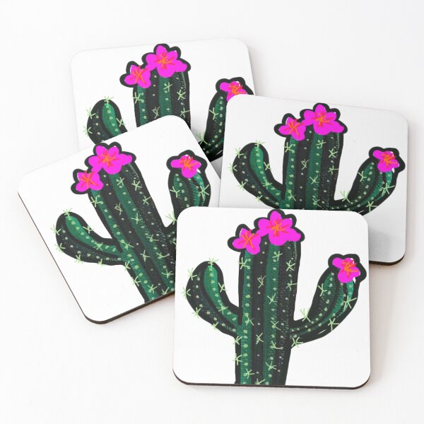Item preview, Flowering cactus  designed and sold by theclecticfunk.