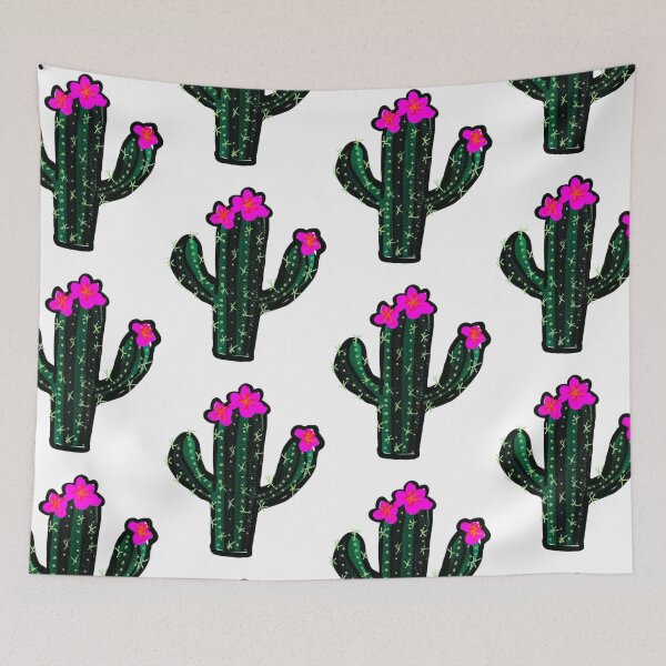 Item preview, Flowering cactus  designed and sold by theclecticfunk.