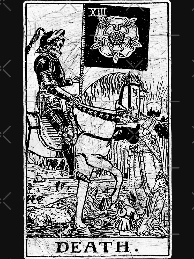 Death Tarot Card - Major Arcana - fortune telling - occult by createdezign