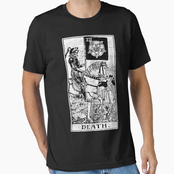 Item preview, Death Tarot Card - Major Arcana - fortune telling - occult designed and sold by createdezign.