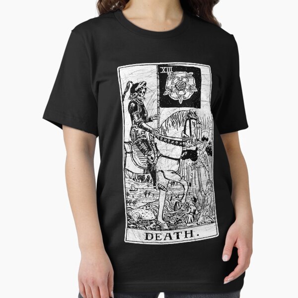 Vista previa del artículo con la obra «Carta del Tarot de la Muerte - Arcanos Mayores - adivinación - ocultismo», diseñado y vendido por createdezign.