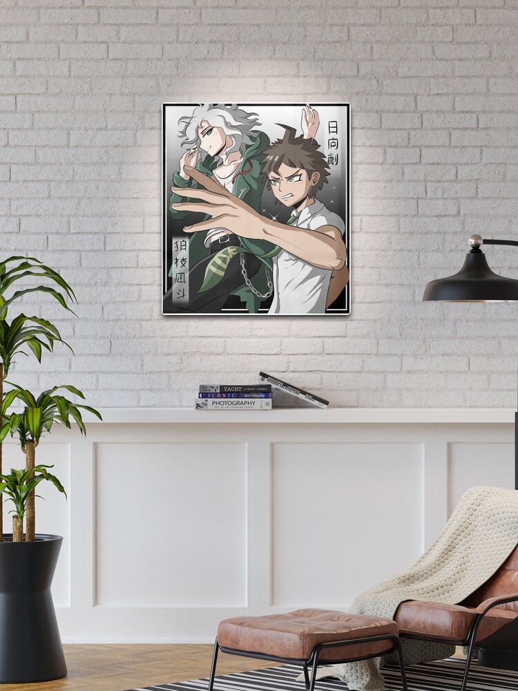  Anime Japanese Wall Scroll Kokichi Hinata Hajime Komaeda Nagito  Wall Art Painting Mural Print Pictures Living Room Decor Hang Scrolls:  Posters & Prints