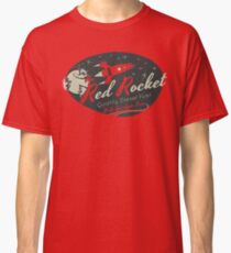 Red Rocket (Distressed) Classic T-Shirt