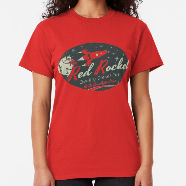 Red Rocket (Distressed) Classic T-Shirt