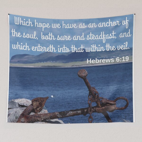 Item preview, Hebrews 6:19 designed and sold by Caregiverology.
