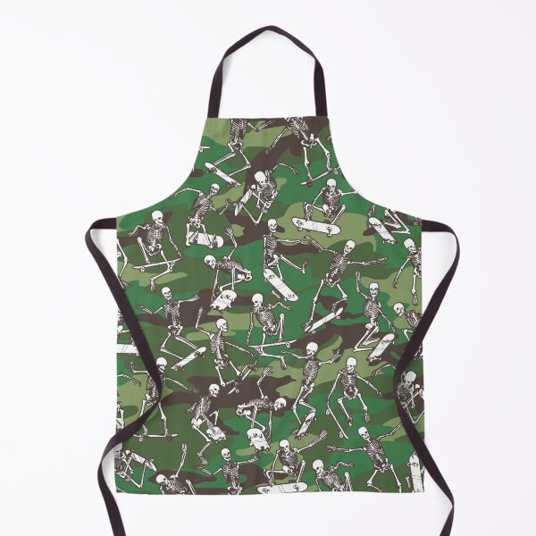 Item preview, Grim Ripper Skater Camo WOODLAND GREEN designed and sold by GrandeDuc.