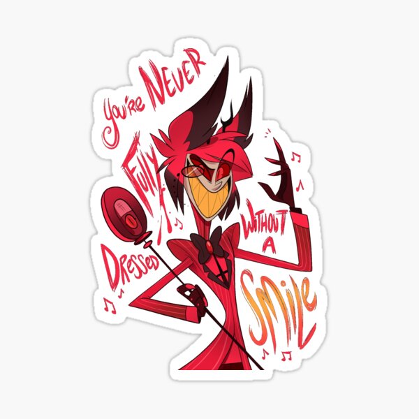Hazbin Hotel - Alastor Pegatina