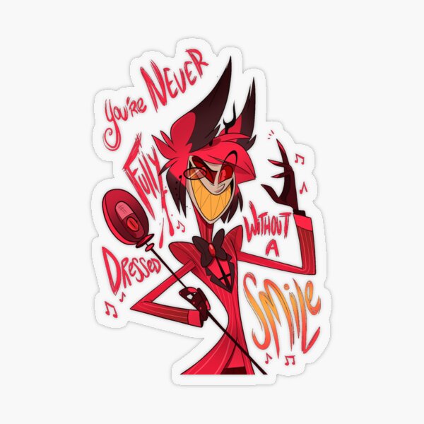 Hazbin Hotel Transparent Stickers | Redbubble