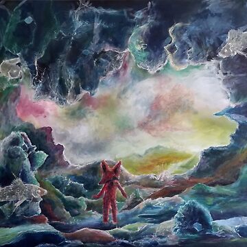 Vorschaubild zum Design Der rote Fuchs in der Höhle von Lillian Berthel
