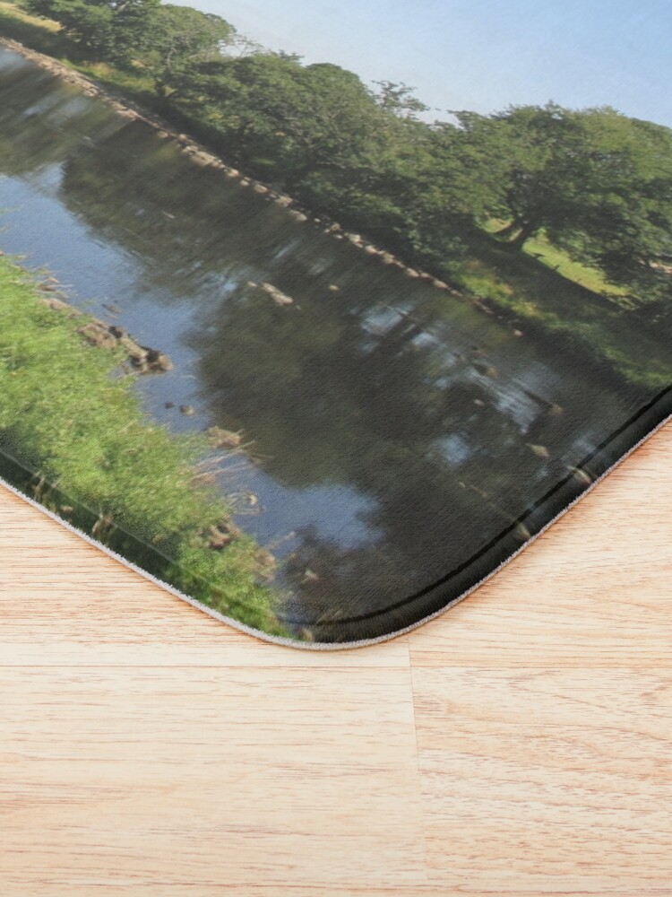 Alternate view of Merch #97 -- Stream Between Trees - Shot 6 (Hadrian's Wall) Bath Mat