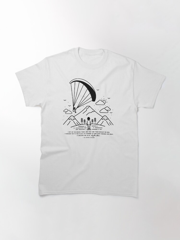 Alternate view of Crash Landing On You Finale | CLOY Merch | Hyun Bin | Son Yejin | Kdrama Merch | Kdrama Gear Classic T-Shirt