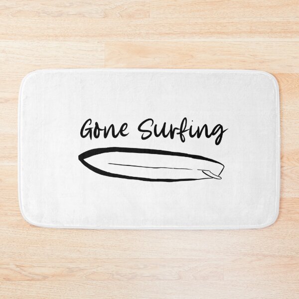 Item preview, Gone Surfing Single Fin Surfboard designed and sold by TheSaltSirens.