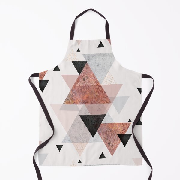 Item preview, Geometric Arrangement in Blush, Rose Gold and Black designed and sold by UrbanEpiphany.