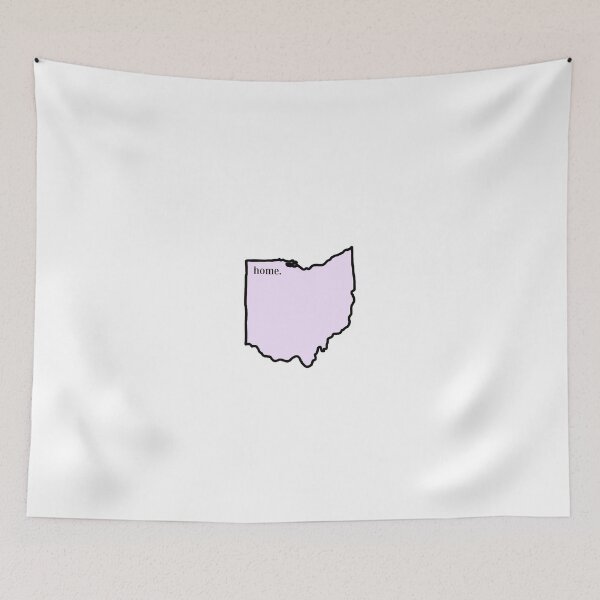Item preview, ohio home (pink) designed and sold by agsart.