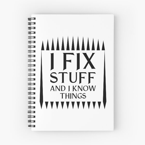 Item preview, I Fix Stuff And I Know Things Handyman Repairman Gift product designed and sold by nikkidawn74.