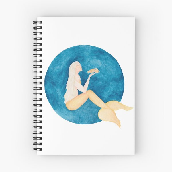Item preview, Cuttlefish Mermaid - Mermay 2019 - Mermaid Watercolour designed and sold by Art by Kathleen Stuart.