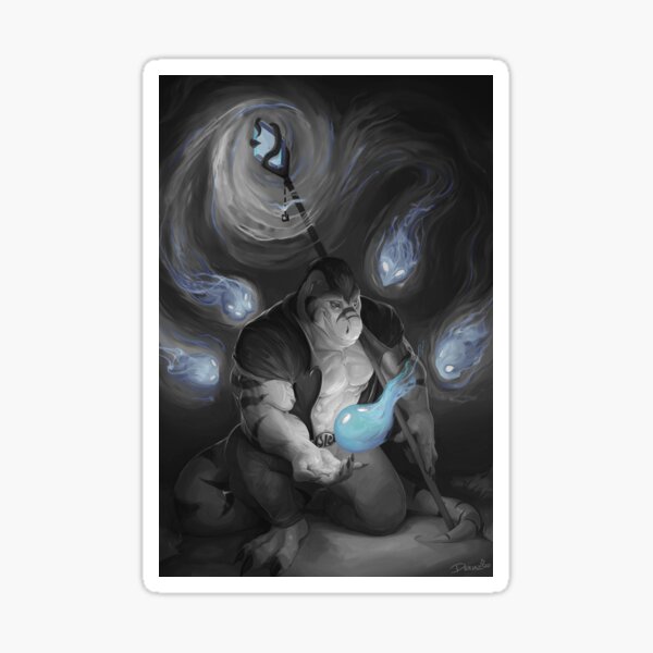 Commune with Spirits Sticker