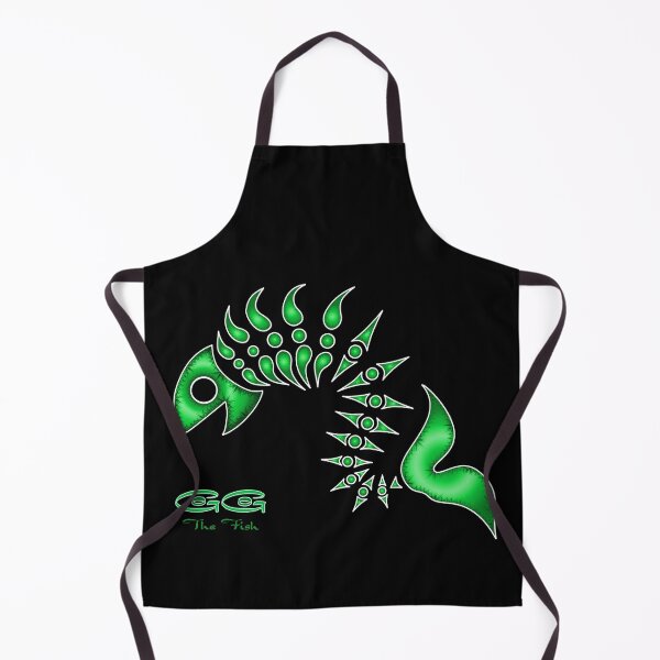 Item preview, GoGo the Fish - Lime Green by Amanda M Lucas designed and sold by Amanda Lucas.
