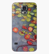 Lily pads on One Mile Lake, watercolor on paper mounted on board Case/Skin for Samsung Galaxy
